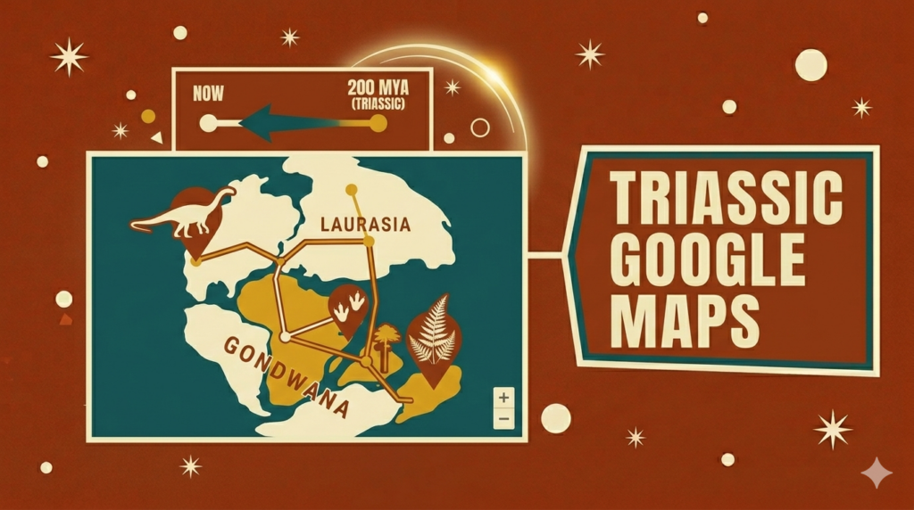 Trimatic Map Triassic Google Maps – Everyday Science Stuff